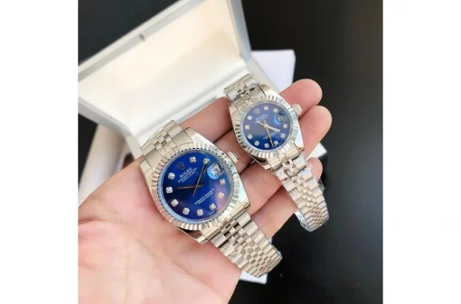 Rolex Datejust 36/28mm Blue Diamond Dial 116200