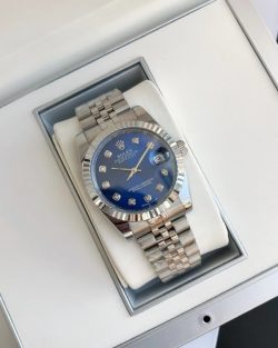 Rolex Datejust 36/28mm Blue Diamond Dial 116200