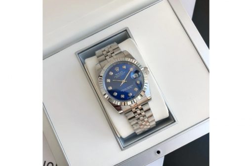 Rolex Datejust 36/28mm Blue Diamond Dial 116200