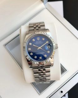 Rolex Datejust 36/28mm Blue Diamond Dial 116200