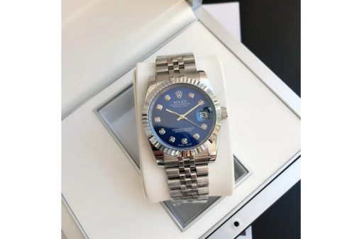 Rolex Datejust 36/28mm Blue Diamond Dial 116200
