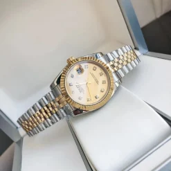 Rolex Datejust 36/28mm Gold Diamond Dial 126231