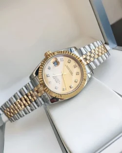 Rolex Datejust 36/28mm Gold Diamond Dial 126231