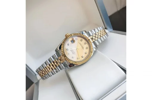 Rolex Datejust 36/28mm Gold Diamond Dial 126231