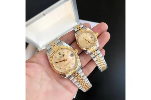 Rolex Datejust 36/28mm Gold Diamond Dial 126231