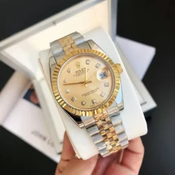 Rolex Datejust 36/28mm Gold Diamond Dial 126231