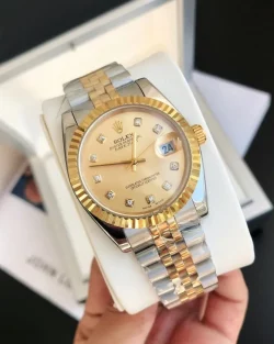 Rolex Datejust 36/28mm Gold Diamond Dial 126231