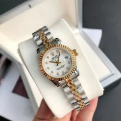 Rolex Datejust 36/28mm White Diamond Dial 126231RG