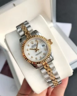 Rolex Datejust 36/28mm White Diamond Dial 126231RG