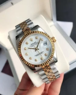 Rolex Datejust 36/28mm White Diamond Dial 126231RG