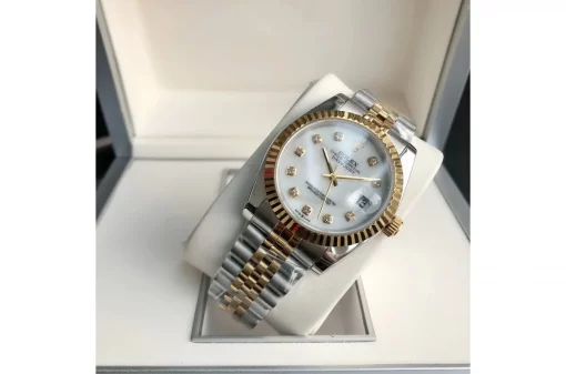 Rolex Datejust 36/28mm White Diamond Dial 126231RG