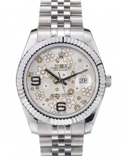 Rolex Datejust 42001 Silver Dial