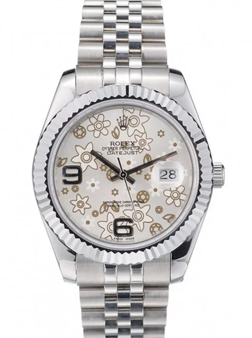 Rolex Datejust 42001 Silver Dial