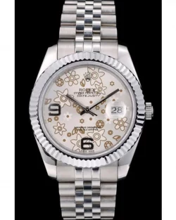 Rolex Datejust 42001 Silver Dial