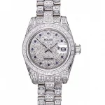 Rolex Datejust 622022 Silver Dial Diamond Set 26mm