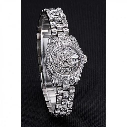 Rolex Datejust 622022 Silver Dial Diamond Set 26mm