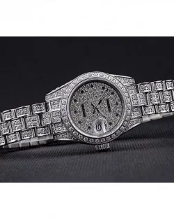 Rolex Datejust 622022 Silver Dial Diamond Set 26mm