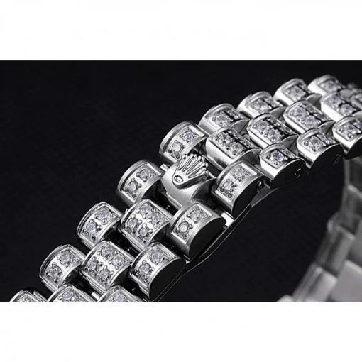 Rolex Datejust 622022 Silver Dial Diamond Set 26mm