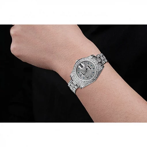 Rolex Datejust 622022 Silver Dial Diamond Set 26mm