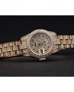 Rolex Datejust 622024 White Dial Diamond Gold 26mm