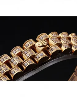Rolex Datejust 622024 White Dial Diamond Gold 26mm