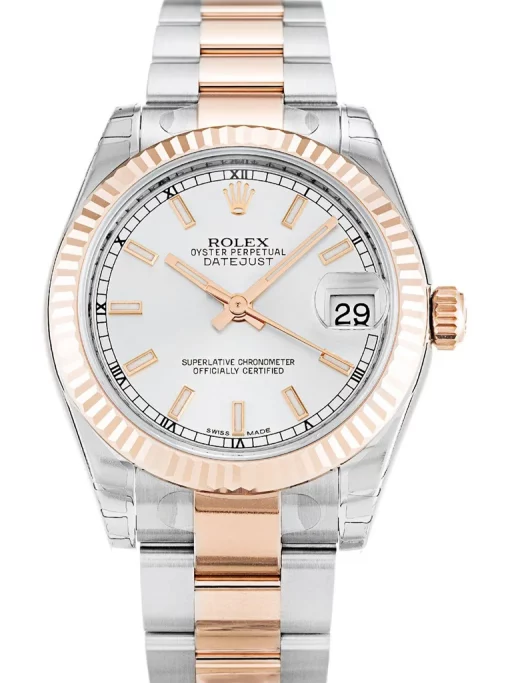 Rolex Datejust Mid-Size 178271 Silver Dial