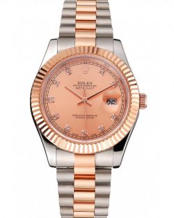 Rolex Datejust REP016816 Rose-Gold Dial 41mm