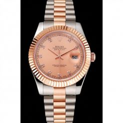 Rolex Datejust REP016816 Rose-Gold Dial 41mm