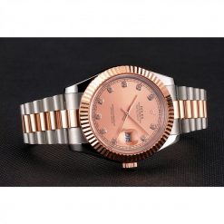 Rolex Datejust REP016816 Rose Gold Dial 41mm04