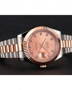 Rolex Datejust REP016816 Rose Gold Dial 41mm04
