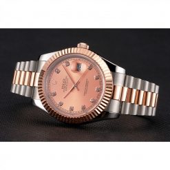 Rolex Datejust REP016816 Rose Gold Dial 41mm05