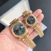 Rolex Datejust Green Dial Diamond Markers