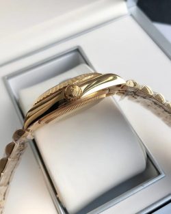 Rolex Datejust Rose Gold Grey Dial Roman Markers