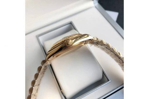 Rolex Datejust Rose Gold Grey Dial Roman Markers