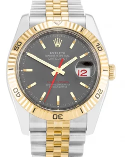 Rolex Datejust Turn-O-Graph 116263 Grey Dial