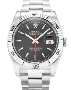 Rolex Datejust Turn-O-Graph 116264 Grey Dial