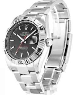 Rolex Datejust Turn-O-Graph 116264 Grey Dial