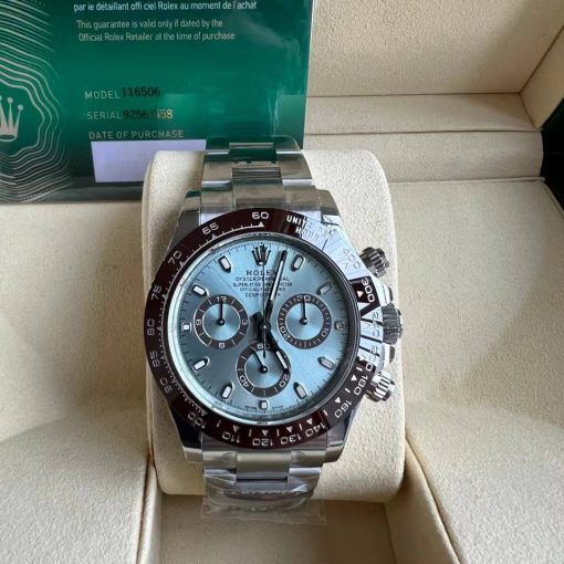 Rolex Daytona 116506 Ice Blue Dial 40mm Platona