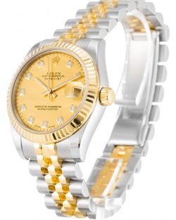 Rolex Lady-Datejust 178273 Champagne Dial 31mm