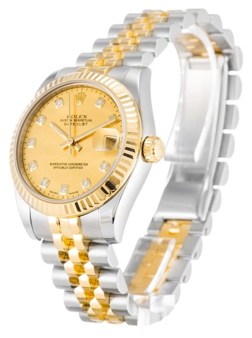 Rolex Lady-Datejust 178273 Champagne Dial 31mm