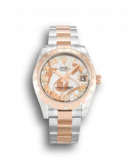 Rolex Lady-Datejust 178341 White Floral Dial 31mm