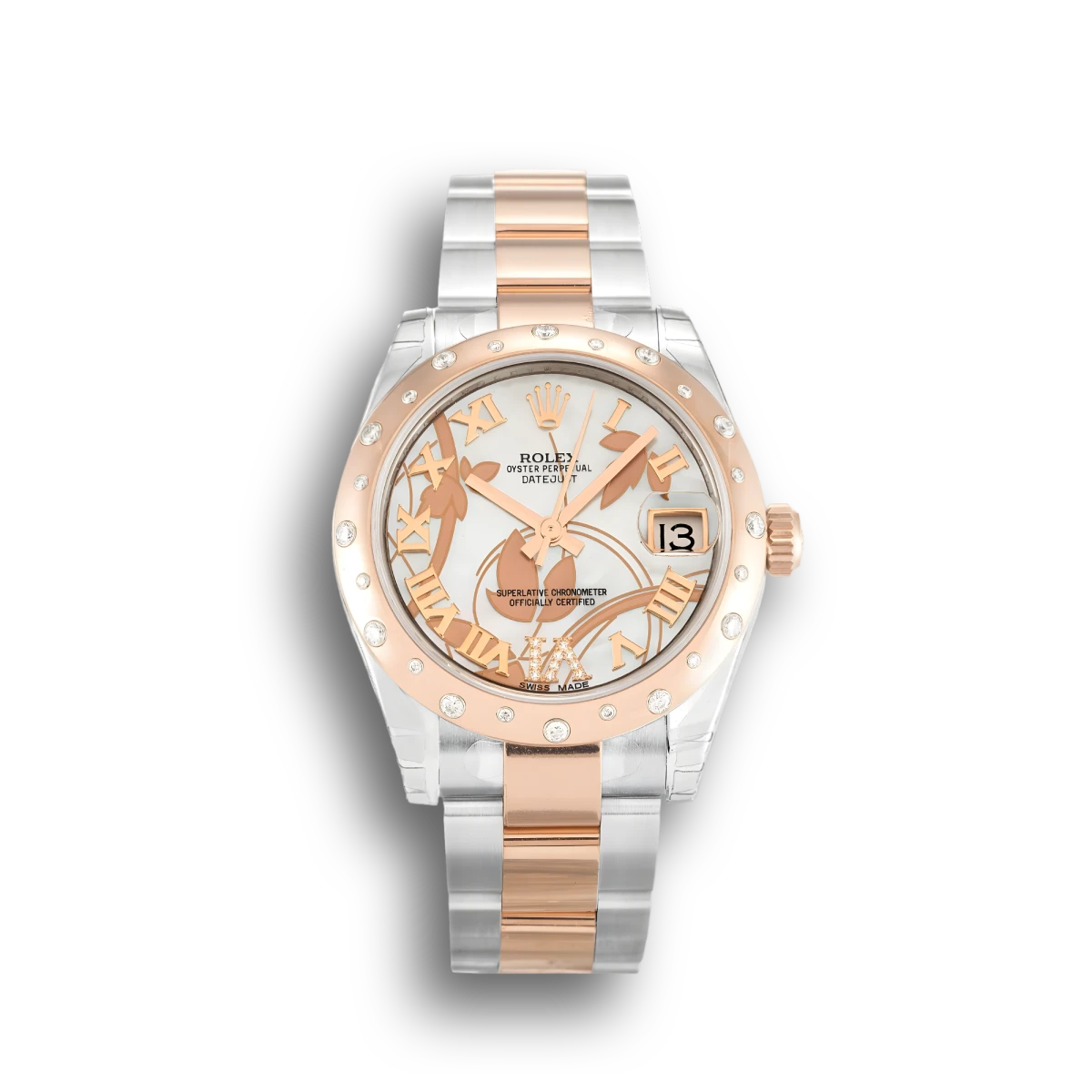 Rolex Lady Datejust 178341 White Floral Dial 31mm Rolex Lady Datejust 178341 White Floral Dial 31mm