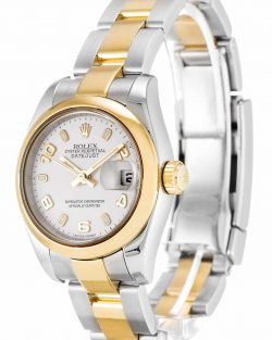 Rolex Lady-Datejust 179163 White Dial