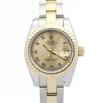 Rolex Lady-Datejust 179163 Yellow Gold Dial