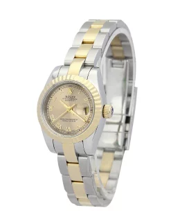 Rolex Lady-Datejust 179163 Yellow Gold Dial