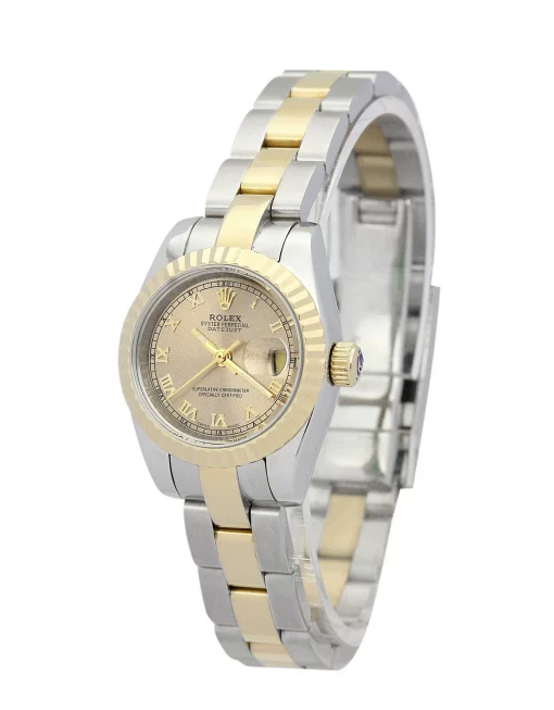Rolex Lady-Datejust 179163 Yellow Gold Dial