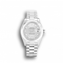 Rolex Lady-Datejust 179166 Silver Dial 26mm