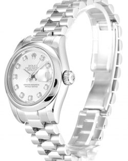 Rolex Lady-Datejust 179166 Silver Dial 26mm
