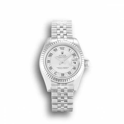 Rolex Lady-Datejust 179174 Silver Dial 26mm