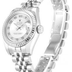 Rolex Lady-Datejust 179174 Silver Dial 26mm